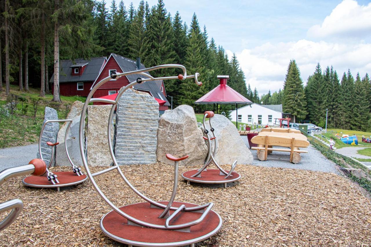 Erzgebirgsidyll Breitenbrunn - Waldhaus Neuer Anbau Kültér fotó