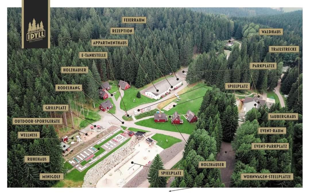 Erzgebirgsidyll Breitenbrunn - Waldhaus Neuer Anbau Kültér fotó