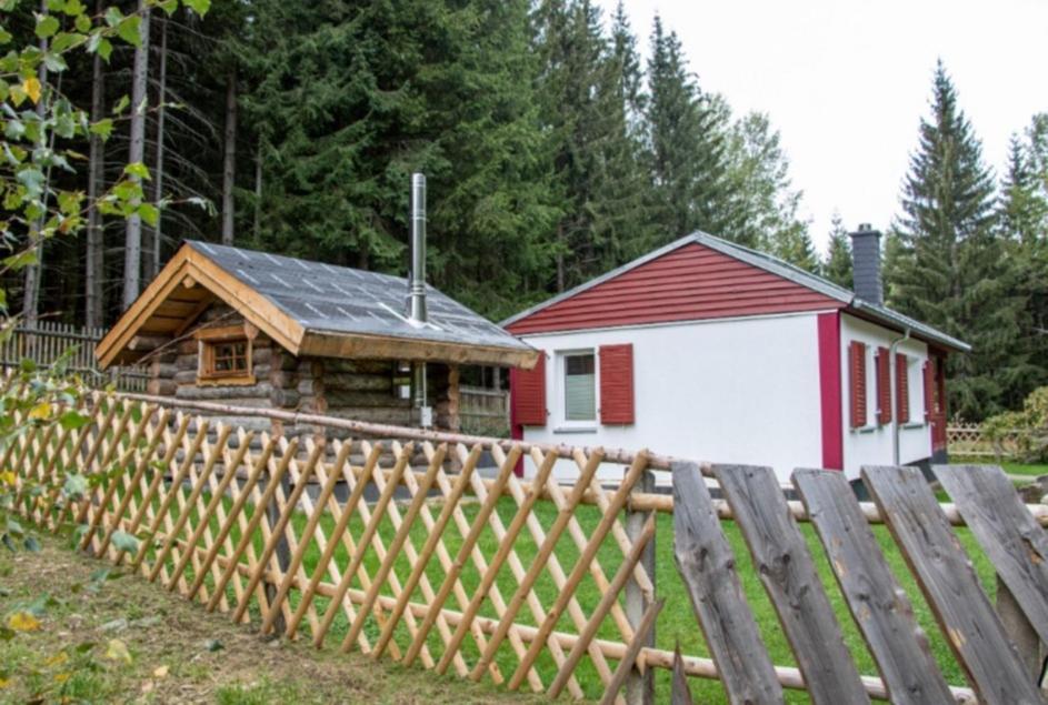 Erzgebirgsidyll Breitenbrunn - Waldhaus Neuer Anbau Kültér fotó