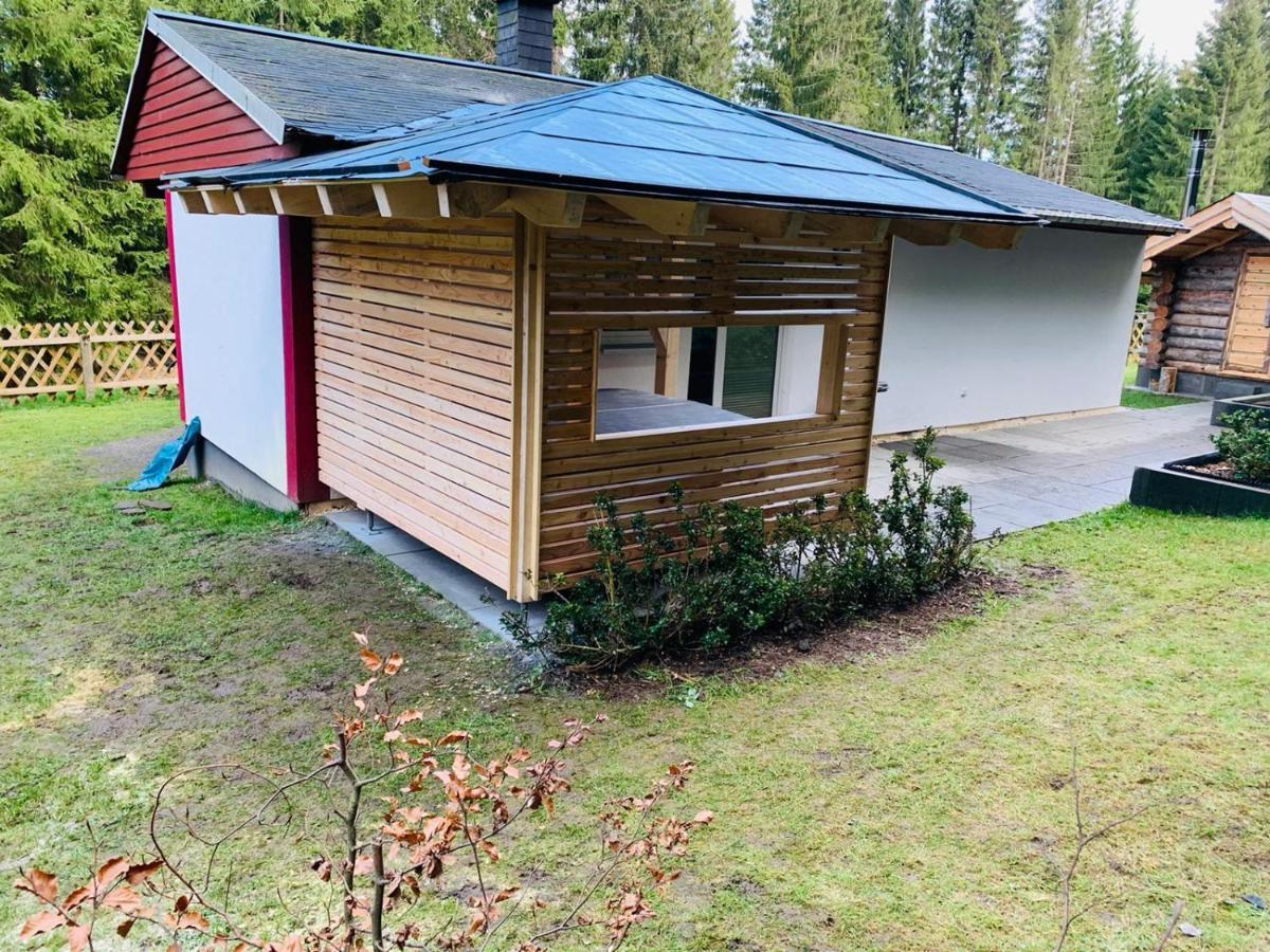 Erzgebirgsidyll Breitenbrunn - Waldhaus Neuer Anbau Kültér fotó