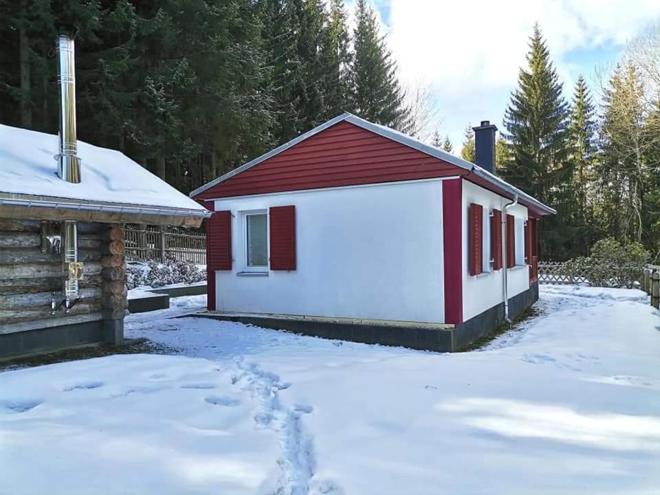 Erzgebirgsidyll Breitenbrunn - Waldhaus Neuer Anbau Kültér fotó