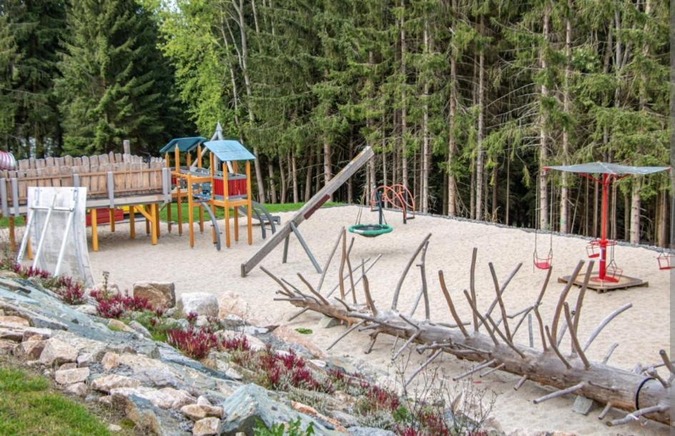 Erzgebirgsidyll Breitenbrunn - Waldhaus Neuer Anbau Kültér fotó
